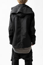 画像をギャラリービューアに読み込む, A.F ARTEFACT "PLEASANT" PARKA-JACKET / SALT SHRINKAGE NYLON (BLACK)