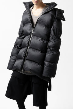 画像をギャラリービューアに読み込む, A.F ARTEFACT "DUVET" VERTICAL DOWN JACKET (BLACK)