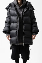 画像をギャラリービューアに読み込む, A.F ARTEFACT "DUVET" VERTICAL DOWN JACKET (BLACK)