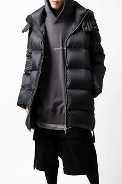 画像をギャラリービューアに読み込む, A.F ARTEFACT "DUVET" VERTICAL DOWN JACKET (BLACK)