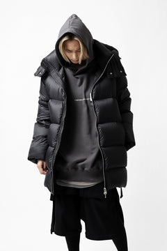 画像をギャラリービューアに読み込む, A.F ARTEFACT "DUVET" VERTICAL DOWN JACKET (BLACK)