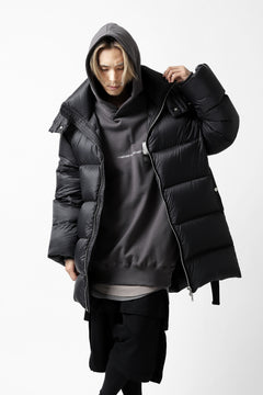 画像をギャラリービューアに読み込む, A.F ARTEFACT "DUVET" VERTICAL DOWN JACKET (BLACK)