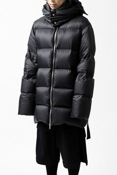画像をギャラリービューアに読み込む, A.F ARTEFACT "DUVET" VERTICAL DOWN JACKET (BLACK)