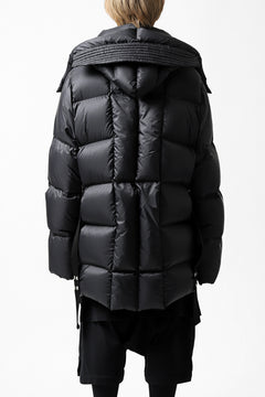 画像をギャラリービューアに読み込む, A.F ARTEFACT "DUVET" VERTICAL DOWN JACKET (BLACK)
