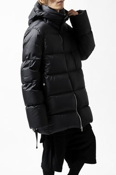 画像をギャラリービューアに読み込む, A.F ARTEFACT "DUVET" VERTICAL DOWN JACKET (BLACK)