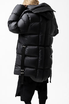 画像をギャラリービューアに読み込む, A.F ARTEFACT "DUVET" VERTICAL DOWN JACKET (BLACK)