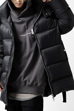 画像をギャラリービューアに読み込む, A.F ARTEFACT "DUVET" VERTICAL DOWN JACKET (BLACK)