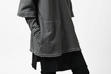 画像をギャラリービューアに読み込む, A.F ARTEFACT "FRAYED" DAMAGE LAYERED SWEATER TOPS (GREY)