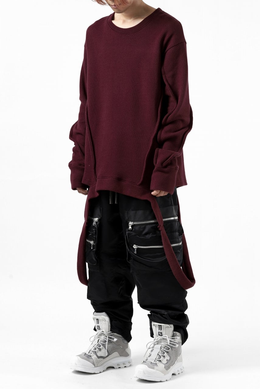 画像をギャラリービューアに読み込む, A.F ARTEFACT -SEPARATION- ZIP CARGO PANTS / LUXURY NYLON (BLACK)