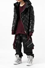 画像をギャラリービューアに読み込む, A.F ARTEFACT -SEPARATION- ZIP CARGO PANTS / LUXURY NYLON (BLACK)