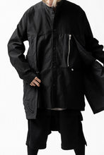 画像をギャラリービューアに読み込む, A.F ARTEFACT "TACTIC" COMBINED SHIRT COAT (BLACK)