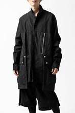 画像をギャラリービューアに読み込む, A.F ARTEFACT "TACTIC" COMBINED SHIRT COAT (BLACK)
