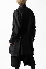 画像をギャラリービューアに読み込む, A.F ARTEFACT "TACTIC" COMBINED SHIRT COAT (BLACK)