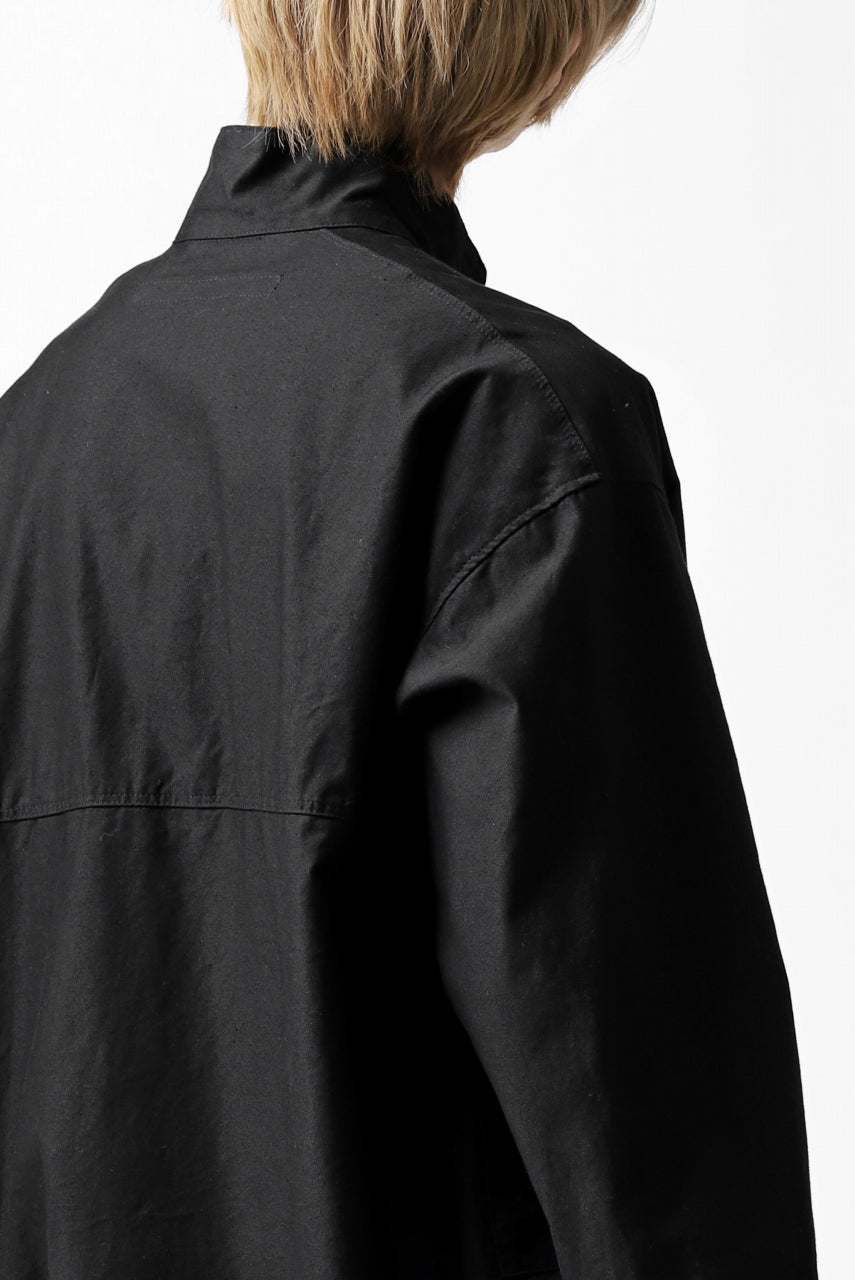 画像をギャラリービューアに読み込む, A.F ARTEFACT "TACTIC" COMBINED SHIRT COAT (BLACK)