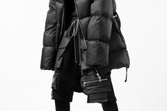 画像をギャラリービューアに読み込む, A.F ARTEFACT "BOXY" ARMY SARROUEL SHORTS / BomberHEAT® (BLACK)