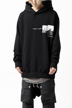 画像をギャラリービューアに読み込む, A.F ARTEFACT "CHEST" SWEATER HOODIE (BLACK)