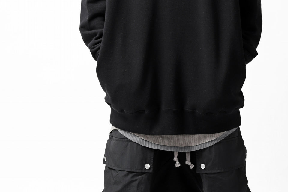 画像をギャラリービューアに読み込む, A.F ARTEFACT "CHEST" SWEATER HOODIE (BLACK)