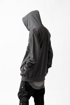 画像をギャラリービューアに読み込む, A.F ARTEFACT "CHEST" SWEATER HOODIE (GREY)