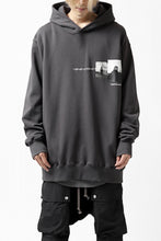 画像をギャラリービューアに読み込む, A.F ARTEFACT "CHEST" SWEATER HOODIE (GREY)