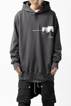 画像をギャラリービューアに読み込む, A.F ARTEFACT "CHEST" SWEATER HOODIE (GREY)