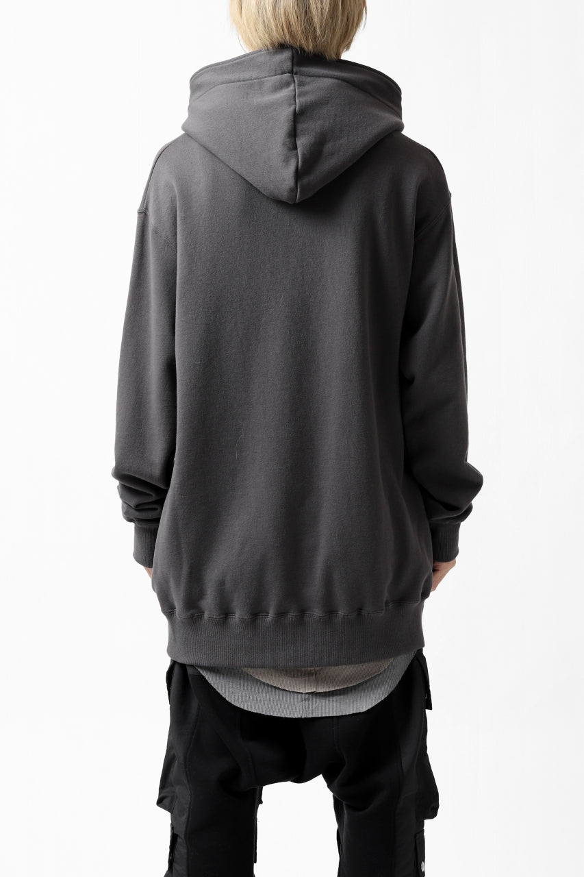 画像をギャラリービューアに読み込む, A.F ARTEFACT "CHEST" SWEATER HOODIE (GREY)