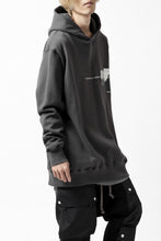 画像をギャラリービューアに読み込む, A.F ARTEFACT "CHEST" SWEATER HOODIE (GREY)