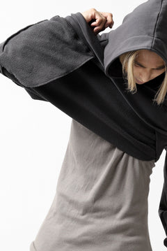 画像をギャラリービューアに読み込む, A.F ARTEFACT "CHEST" SWEATER HOODIE (GREY)