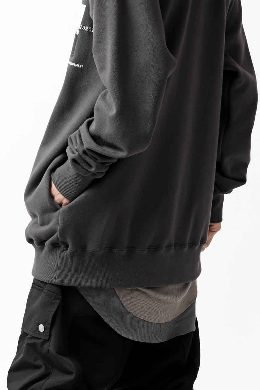 画像をギャラリービューアに読み込む, A.F ARTEFACT "CHEST" SWEATER HOODIE (GREY)