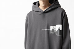 画像をギャラリービューアに読み込む, A.F ARTEFACT "CHEST" SWEATER HOODIE (GREY)