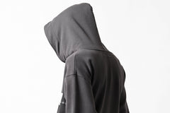 画像をギャラリービューアに読み込む, A.F ARTEFACT "CHEST" SWEATER HOODIE (GREY)