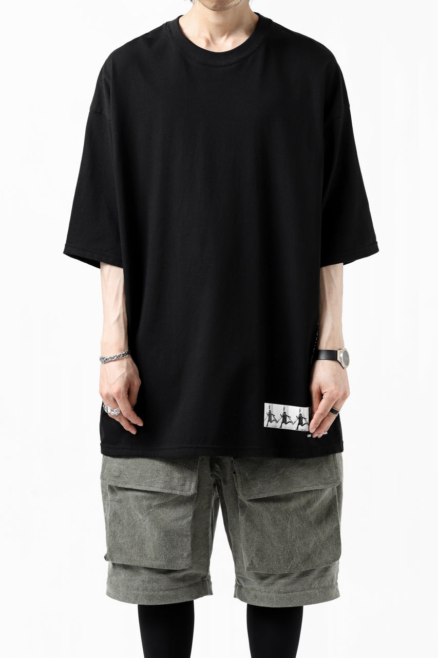 画像をギャラリービューアに読み込む, A.F ARTEFACT "flank” BOXYFIT T-SHIRT (BLACK)