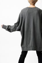 画像をギャラリービューアに読み込む, A.F ARTEFACT "FRAYED" DAMAGE LOOSEY SWEATER TOPS (GREY)