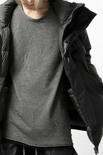 Load image into Gallery viewer, ISAMU KATAYAMA BACKLASH xx NANGA REVERSIBLE MOUNTAIN BELAY COAT / KANGAROO + NYLON x POLISH WHITE GOOSE (BLACK x GREY)