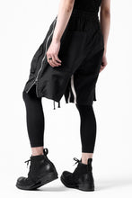 画像をギャラリービューアに読み込む, A.F ARTEFACT -INLINE- SIDE FASTNER SHORTS (BLACK)