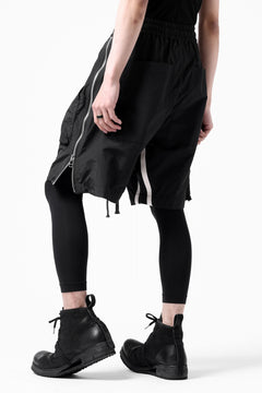 画像をギャラリービューアに読み込む, A.F ARTEFACT -INLINE- SIDE FASTNER SHORTS (BLACK)