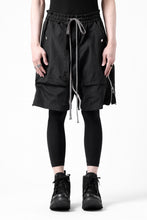 画像をギャラリービューアに読み込む, A.F ARTEFACT -INLINE- SIDE FASTNER SHORTS (BLACK)