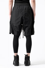 画像をギャラリービューアに読み込む, A.F ARTEFACT -INLINE- SIDE FASTNER SHORTS (BLACK)