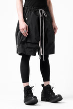 画像をギャラリービューアに読み込む, A.F ARTEFACT -INLINE- SIDE FASTNER SHORTS (BLACK)