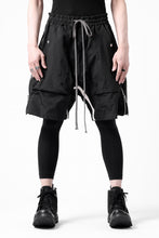 画像をギャラリービューアに読み込む, A.F ARTEFACT -INLINE- SIDE FASTNER SHORTS (BLACK)