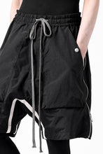 画像をギャラリービューアに読み込む, A.F ARTEFACT -INLINE- SIDE FASTNER SHORTS (BLACK)