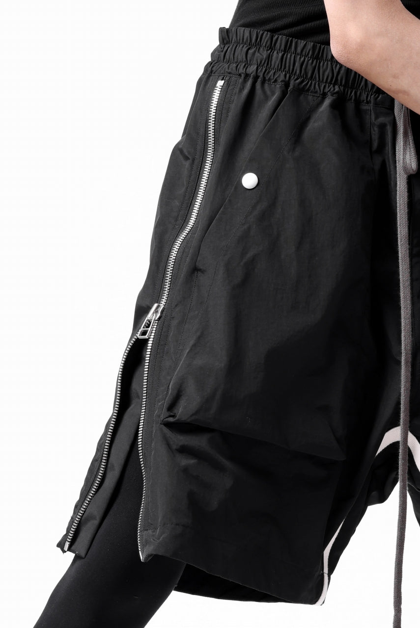 画像をギャラリービューアに読み込む, A.F ARTEFACT -INLINE- SIDE FASTNER SHORTS (BLACK)