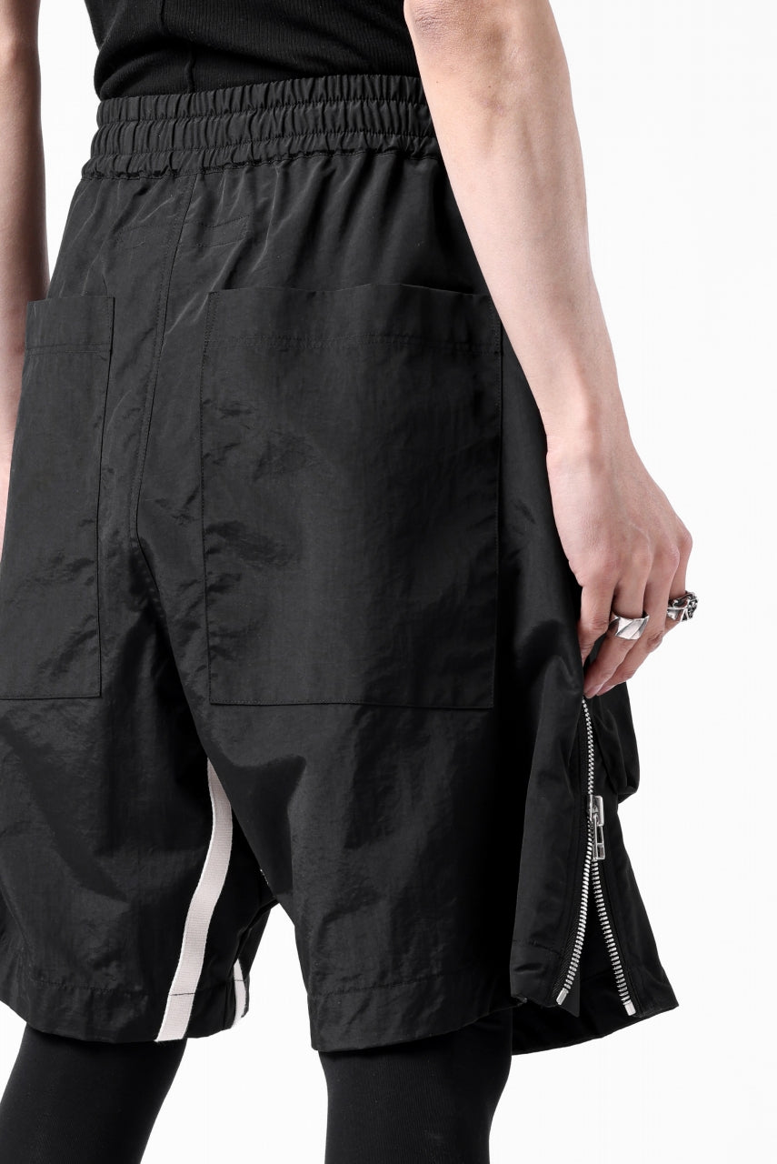 画像をギャラリービューアに読み込む, A.F ARTEFACT -INLINE- SIDE FASTNER SHORTS (BLACK)