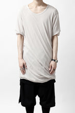 画像をギャラリービューアに読み込む, A.F ARTEFACT DOUBLELAYER  DRAPE T-SHIRT / SUPIMA C-JERSEY (L.GREY)