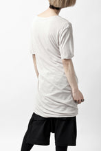 画像をギャラリービューアに読み込む, A.F ARTEFACT DOUBLELAYER  DRAPE T-SHIRT / SUPIMA C-JERSEY (L.GREY)