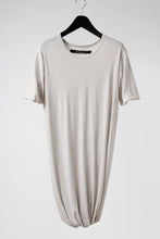 画像をギャラリービューアに読み込む, A.F ARTEFACT DOUBLELAYER  DRAPE T-SHIRT / SUPIMA C-JERSEY (L.GREY)