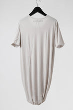 画像をギャラリービューアに読み込む, A.F ARTEFACT DOUBLELAYER  DRAPE T-SHIRT / SUPIMA C-JERSEY (L.GREY)