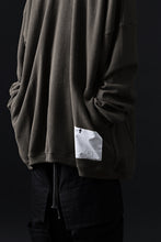 画像をギャラリービューアに読み込む, A.F ARTEFACT OVERSIZED KNIT PULLOVER TOP (KHAKI)