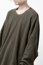 画像をギャラリービューアに読み込む, A.F ARTEFACT OVERSIZED KNIT PULLOVER TOP (KHAKI)