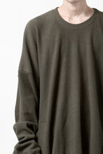 画像をギャラリービューアに読み込む, A.F ARTEFACT OVERSIZED KNIT PULLOVER TOP (KHAKI)
