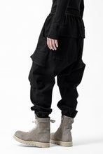 画像をギャラリービューアに読み込む, A.F ARTEFACT EASY SARROUEL CARGO PANTS / HI-STRETCH DENIM (BLACK)